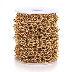 PVD Vacuum Plating 304 Stainless Steel Rolo Chains&nbsp;CHS-F011-08F-G
