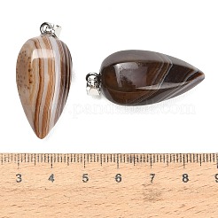 Natural Banded Agate Pendants&nbsp;GG-K002-16S