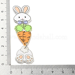 Easter Opaque Acrylic Sided Big Pendants&nbsp;MACR-D027-07C