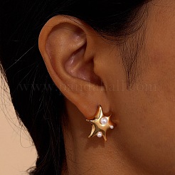 Stainless Steel Stud Earrings&nbsp;PW-WGE7894-01