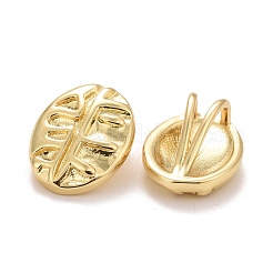 Rack Plating Real 18K Gold Plated Brass Pendants&nbsp;KK-E271-03G