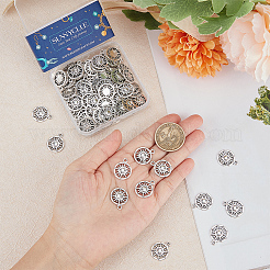 100Pcs Tibetan Style Alloy Pendants&nbsp;FIND-SC0007-53