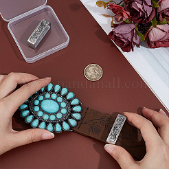 2Pcs 304 Stainless Steel Belt Keeper Rings&nbsp;FIND-PH0061-84A