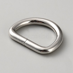 Zinc Alloy D Ring Suspension Clasps&nbsp;FIND-WH0366-051B