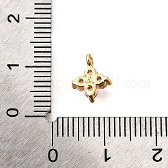 Brass Micro Pave Cubic Zirconia Pendants&nbsp;KK-D356-07H-G