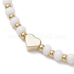 2Pcs 2 Styles Glass Beads Stretch Bracelets Set&nbsp;BJEW-JB11719