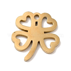 304 Stainless Steel Textured Pendants Ion Plating(IP)&nbsp;STAS-J040-03B-G