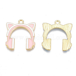 Alloy Enamel Pendants&nbsp;PALLOY-N170-022B-NR