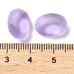 Frosted Glass Rhinestone Cabochons&nbsp;RGLA-G022-05B-371