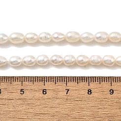 Natural Cultured Freshwater Pearl Beads Strands&nbsp;PEAR-I007-01P-03C