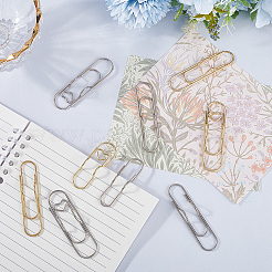 12Pcs 4 Styles Carbon Steel/Iron Pen Clips for Notebook Scrapbook&nbsp;FIND-SP0002-97