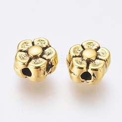 Tibetan Style Alloy Beads&nbsp;X-TIBEB-LF0071Y-AG-FF