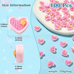 Resin Nail Cabochons&nbsp;AJEW-CJC0009