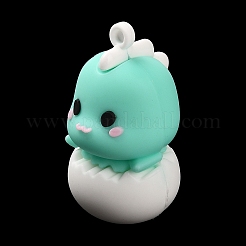 Cartoon PVC Plastic Pendants&nbsp;X-KY-D018-03B