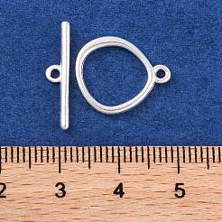 Brass Toggle Clasps&nbsp;KK-U024-01S
