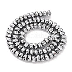 Electroplate Non-magnetic Synthetic Hematite Beads Strands&nbsp;G-J160-E-01