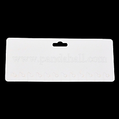 12-Slot Paper KeyChain Hanging Display Cards&nbsp;DIY-M074-01
