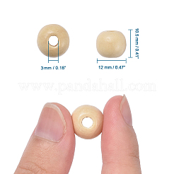 Wood Beads&nbsp;X-TB12mmY-13