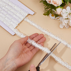 5 Yards Polyester Lace Ribbons&nbsp;SRIB-OC0001-11D