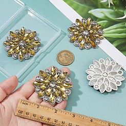 4Pcs Paillette and Rhinestone Accessories&nbsp;FIND-FH0012-19C