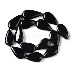 Natural Black Gemstone Beads Strands&nbsp;G-Q164-B01-03