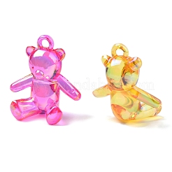 Electroplate Transparent UV Plating Acrylic Pendants&nbsp;OACR-I014-13