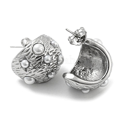 304 Stainless Steel Stud Earrings&nbsp;EJEW-M233-02P