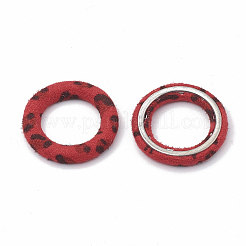 Cloth Fabric Covered Linking Rings&nbsp;X-WOVE-N009-06A