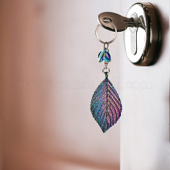 20Pcs 10 Style Rainbow Color Alloy Pendants&nbsp;PALLOY-SZ0001-31