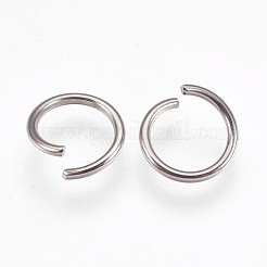 Tarnish Resistant 304 Stainless Steel Open Jump Rings&nbsp;STAS-P204-05P-01