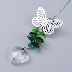 Crystals Chandelier Suncatchers Prisms&nbsp;AJEW-G025-E03