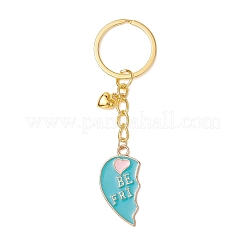 2Pcs Alloy Enamel Charm Keychains&nbsp;KEYC-JKC01091