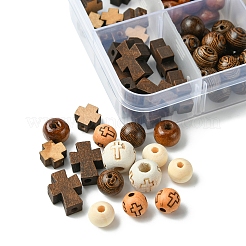 Natural Wenge Wood Beads&nbsp;DIY-FS0006-70
