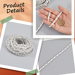 CutHollow 10Yards Oxidation Aluminum Rope Chains&nbsp;CHA-CL0001-01A-01