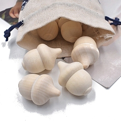 Unfinished Wood Acorn&nbsp;PW-WG46968-01