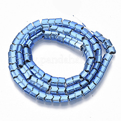 Electroplated Non-magnetic Synthetic Hematite Beads Strands&nbsp;G-S365-007