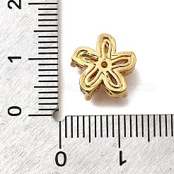 Brass Pave Cubic Zirconia Multi-strand Links&nbsp;KK-F913-09G