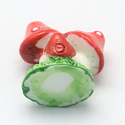 Mushroom Resin Decoden Cabochons&nbsp;X-CRES-R183-06D