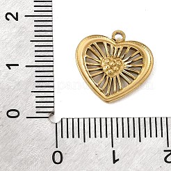 304 Stainless Steel Pendant Rhinestone Settings&nbsp;SA-CBA0563-34G