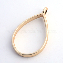Rack Plating Alloy teardrop&nbsp;X-PALLOY-S047-29C-FF
