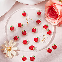 Apple Drop Earring Making Kit&nbsp;DIY-CA0003-77
