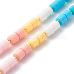 Handmade Polymer Clay Beaded Mobile Strap&nbsp;HJEW-JM00513
