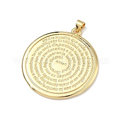 Brass Pendants&nbsp;KK-Z153-01G-02
