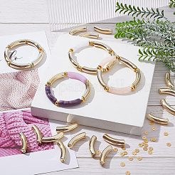 DIY Curved Tube Chunky Bracelet Making Kit&nbsp;DIY-NB0007-29