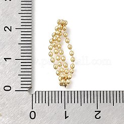 Brass Ball Chain Multi-Strand Connector Charms&nbsp;LS-KK-U061-06G