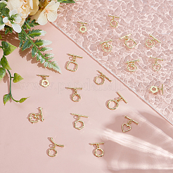 40Pcs 10 Styles Alloy Toggle Clasps&nbsp;FIND-ME0002-90