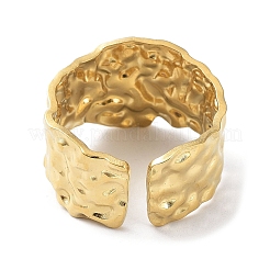 304 Stainless Steel Open Cuff Ring&nbsp;RJEW-L109-019G
