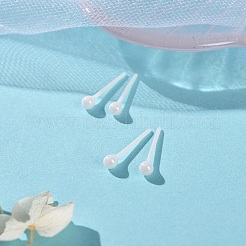 Hypoallergenic Bioceramics Zirconia Ceramic Stud Earrings&nbsp;EJEW-Z023-11E