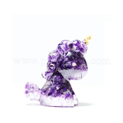 Resin Unicorn Figurine Home Decoration&nbsp;LS-UNIC-PW0001-054E
