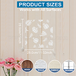 1Pc PET Hollow Out Drawing Painting Stencils&nbsp;DIY-MA0005-68A